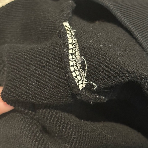 LOVE MOSCHINO black graphic crewneck sweater, untagged fits like small-medium. - Picture 4 of 4